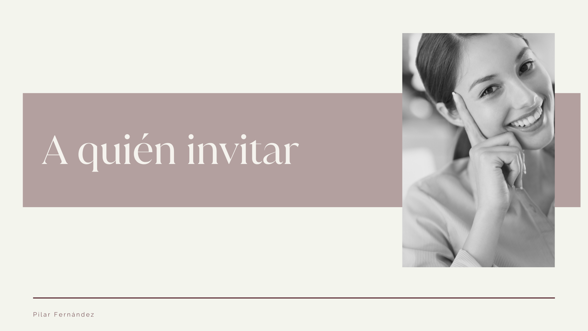 6.A QUIEN INVITAR